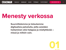 Tablet Screenshot of crasman.fi